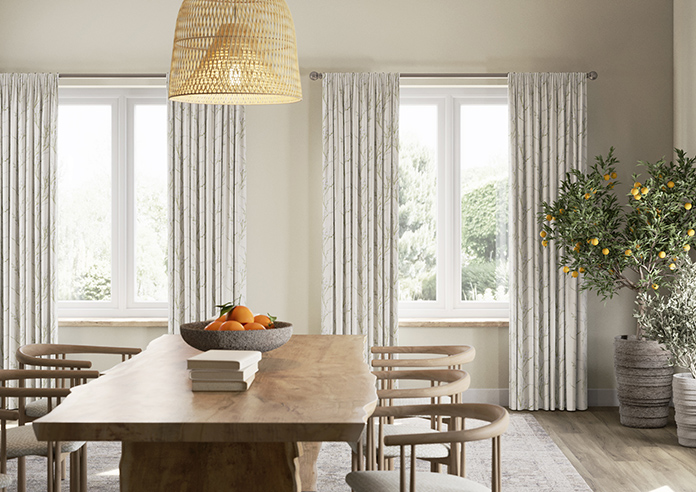 Laura Ashley Pussy Willow Embroidery, Hedgerow - Made to Measure Curtains - Image 3